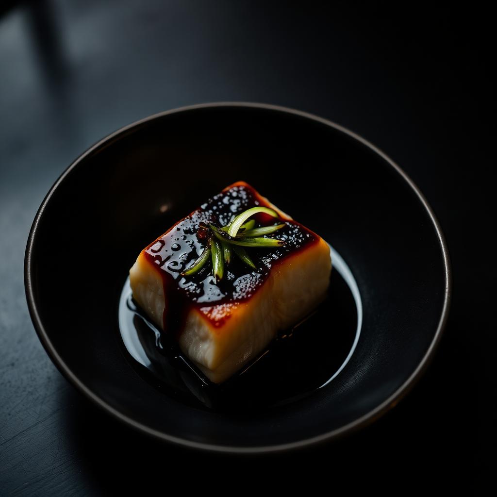 Miso glazed black cod